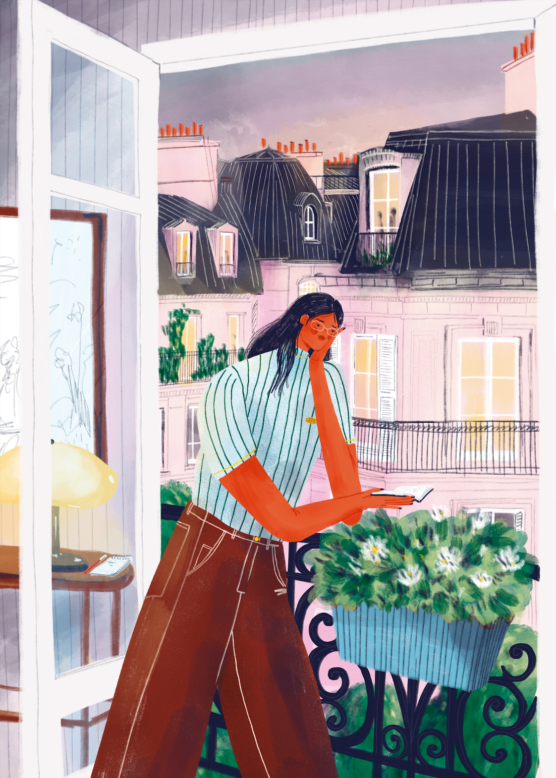 Summer night in Paris