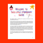 Embroidery Guide in English - Learn to Stitch from Scratch (eBook)