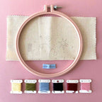 Embroidery Kit #2 + Digital Guide, Original Pattern in Limited Edition for beginners