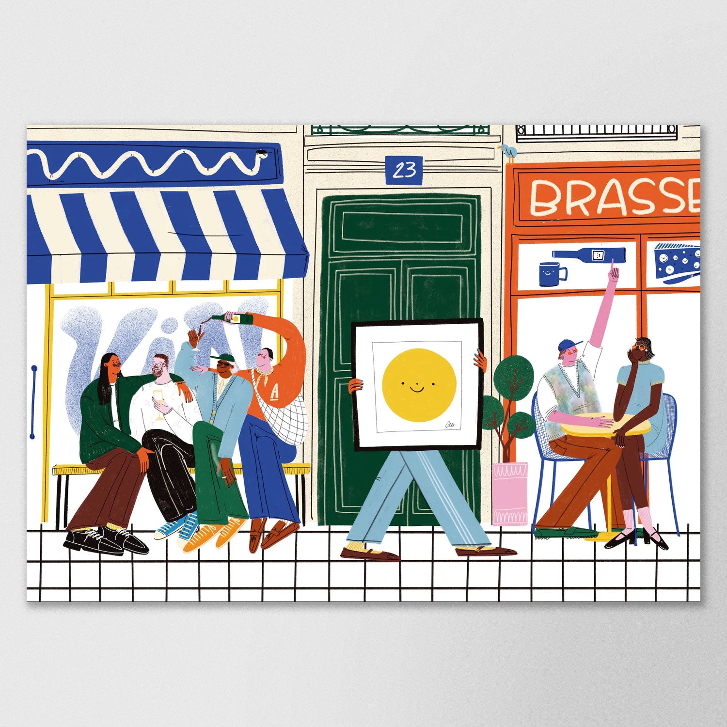 Parisian street - Wall Art