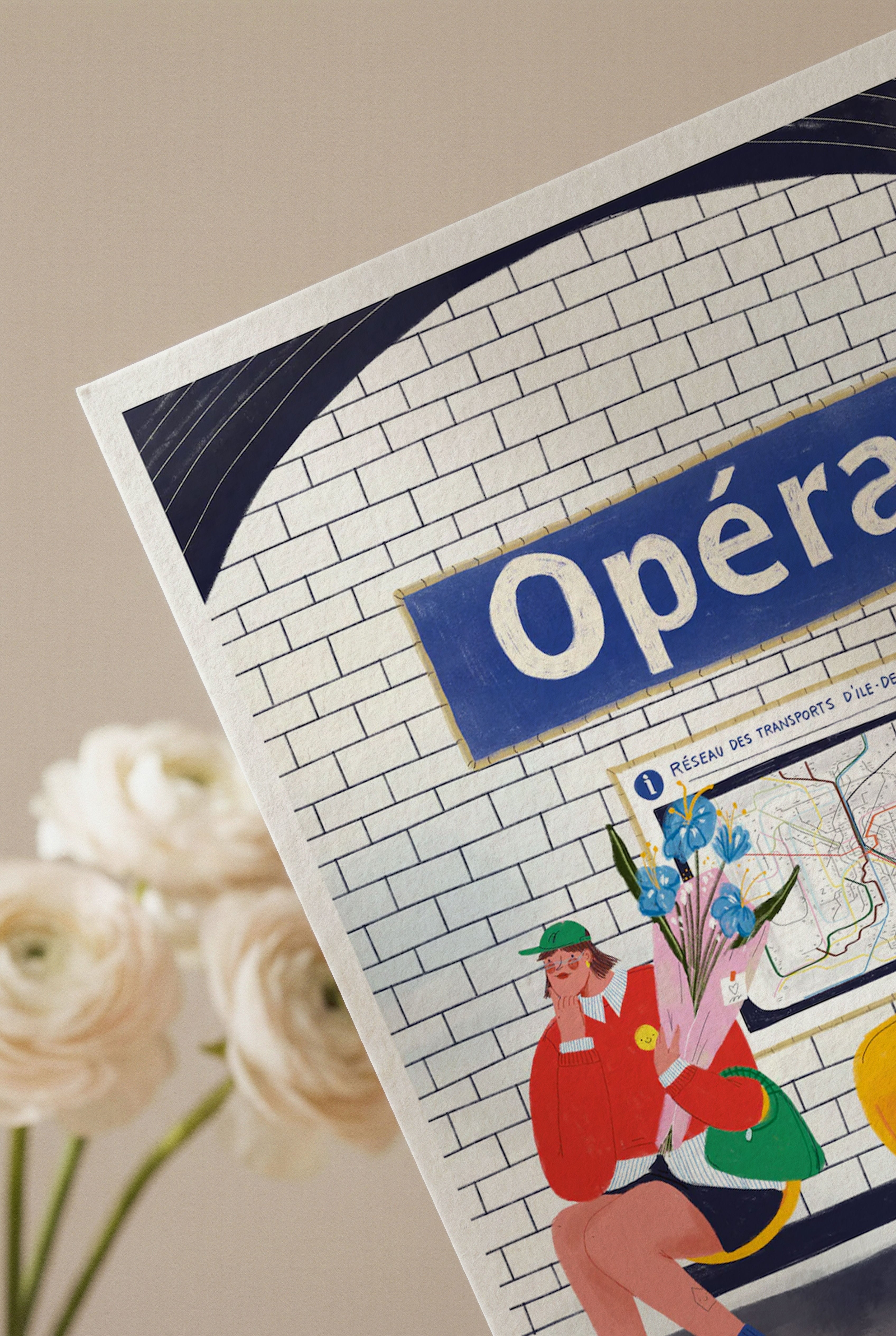 Metro parisian - Wall Art