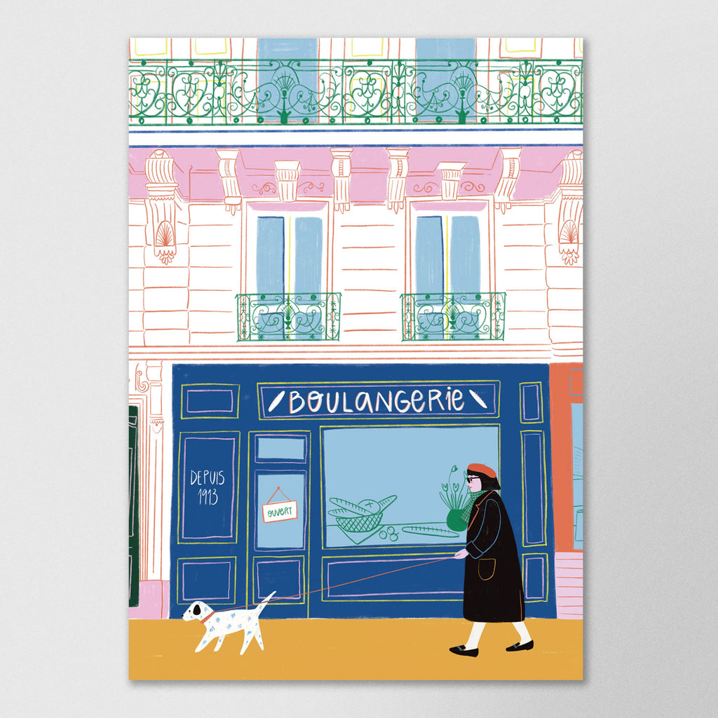 Boulangerie – Paris Wall Art