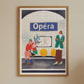 Metro parisian - Original Wall Art