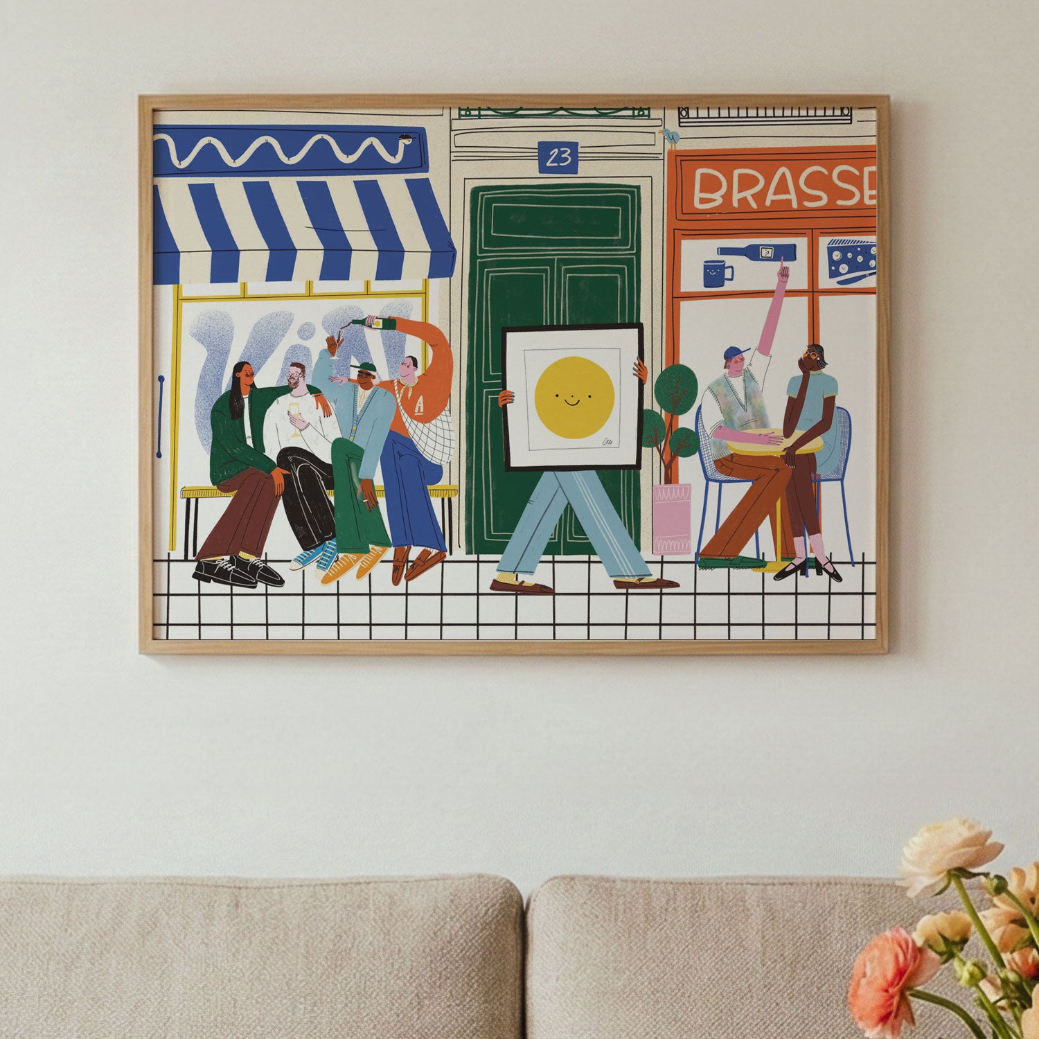 Parisian street - Wall Art