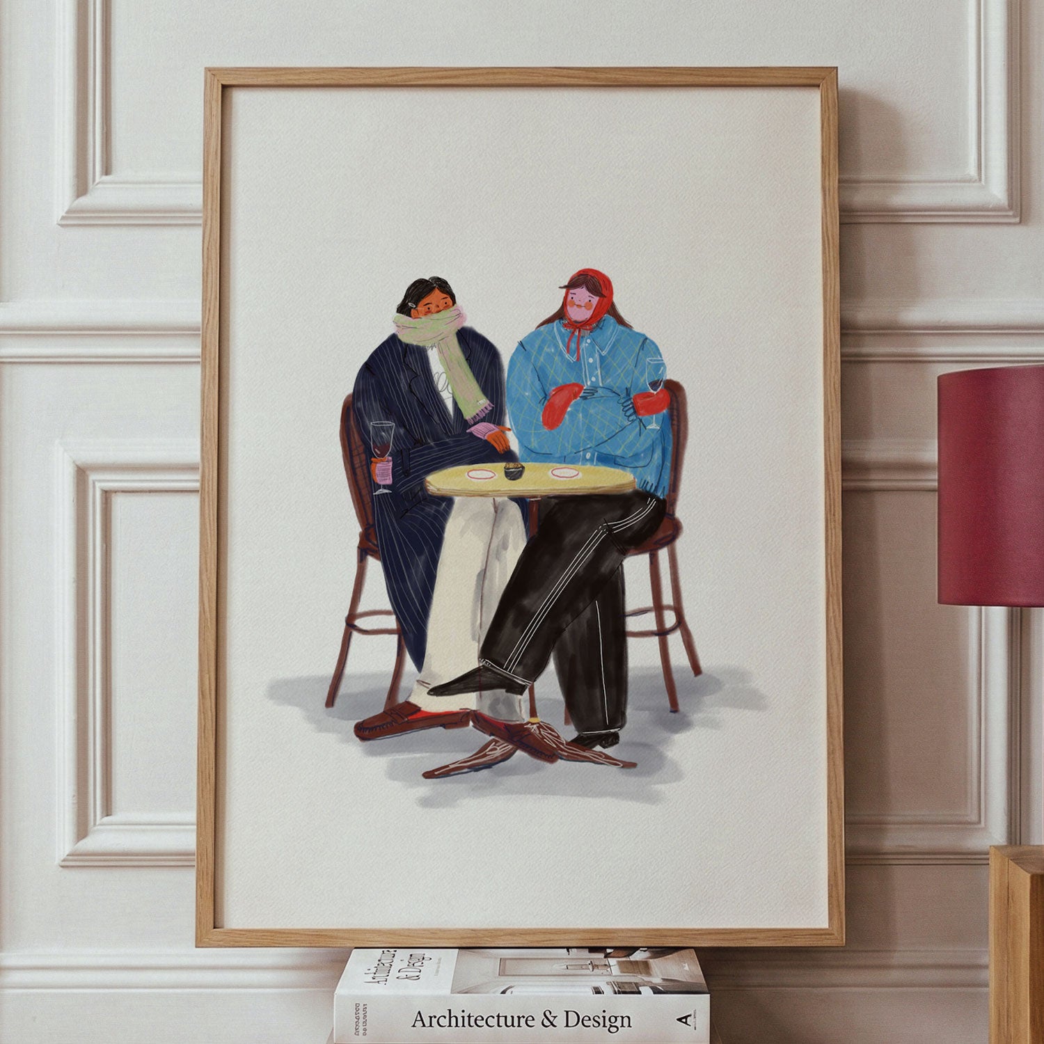 Winter Terrace – Original Wall Art