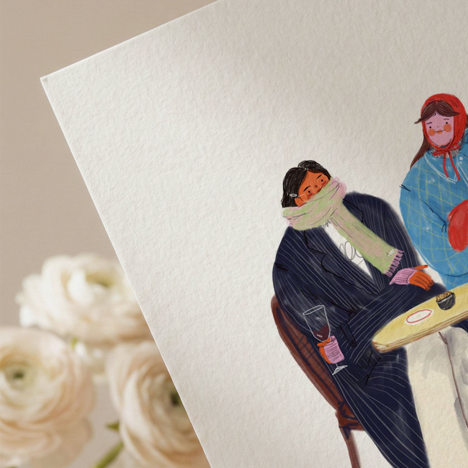 Winter Terrace – Original Wall Art