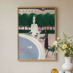 Jardin des Tuileries - Original Wall Art