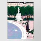 Jardin des Tuileries - Original Wall Art