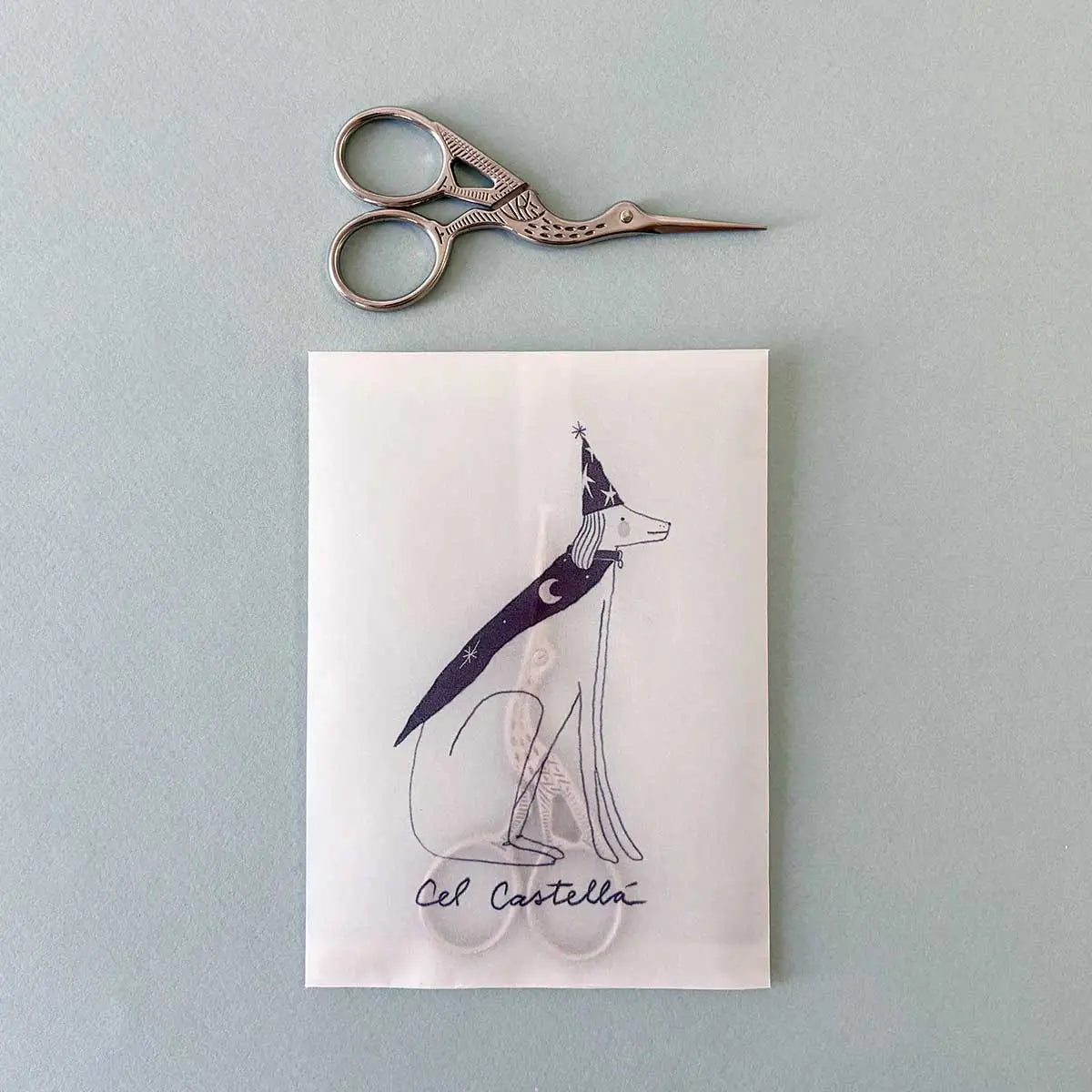 Ciseaux de Broderie en Forme de Cigogne